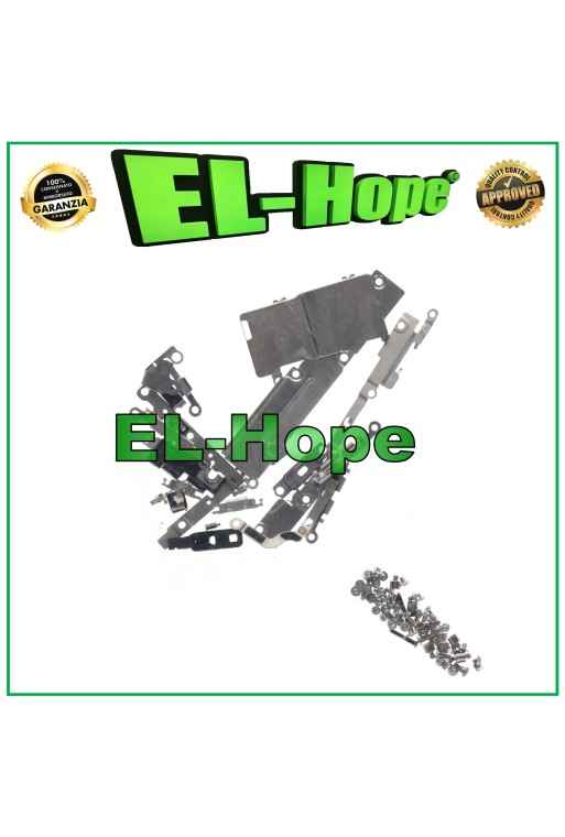 COMPLETE KIT SET SCREWS SUPPORTS BRACKETS INTERNAL SCREENS FOR IPHONE XS MAX