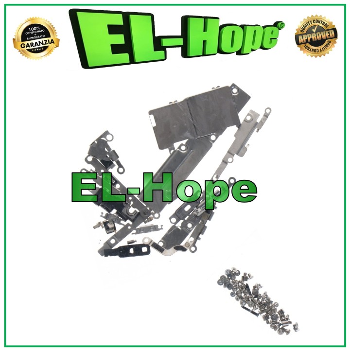 COMPLETE KIT SET SCREWS SUPPORTS BRACKETS INTERNAL SCREENS FOR IPHONE XS MAX