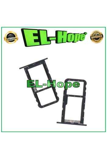 SLOT CART COMPARTMENT SIM CARD HOLDER + MICRO SD FOR ZENFONE 5 ZE620KL X00QD BLACK