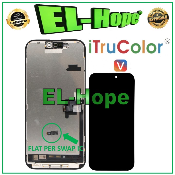 iTruColor INCELL LCD DISPLAY FOR APPLE IPHONE 16 PRO MAX TOUCH SCREEN GLASS