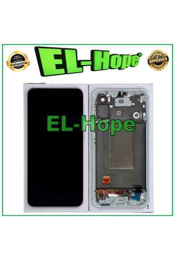 ORIGINAL FRAME LCD DISPLAY SAMSUNG GALAXY A56 SM-A556 TOUCH SCREEN LIGHT GRAY