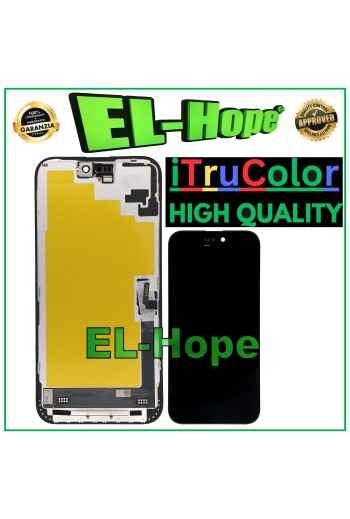 iTruColor SOFT OLED LCD DISPLAY FOR APPLE IPHONE 16 PLUS TOUCH SCREEN GLASS