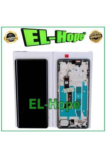 OLED LCD DISPLAY ORIGINAL FRAME SERVICE MOTOROLA MOTO G85 XT2427 TOUCH GRAY