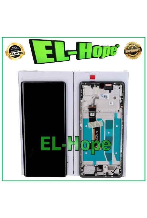 OLED LCD DISPLAY ORIGINAL FRAME SERVICE MOTOROLA MOTO G85 XT2427 TOUCH GRAY