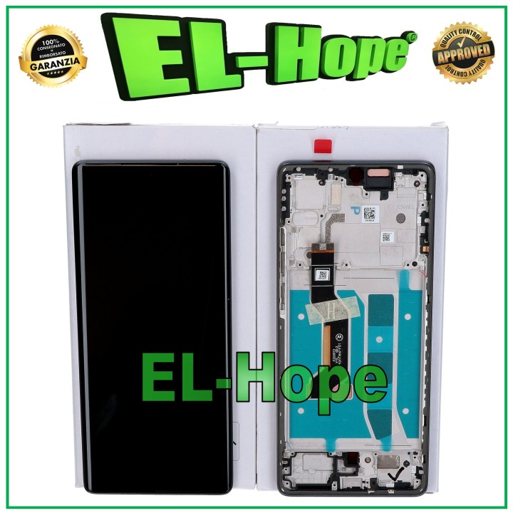 OLED LCD DISPLAY ORIGINAL FRAME SERVICE MOTOROLA MOTO G85 XT2427 TOUCH GRAY