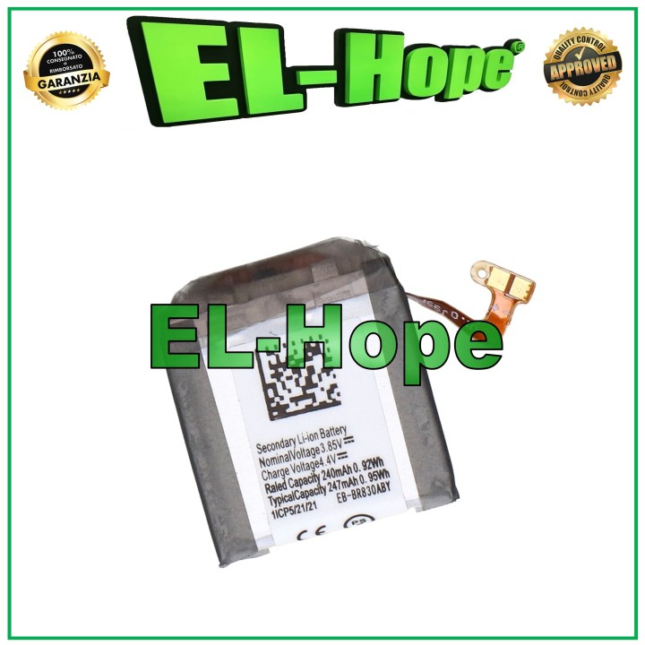 EB-BR830ABY BATTERY FOR SAMSUNG GALAXY WATCH ACTIVE 2 SM-R830 40MM 247 mAh