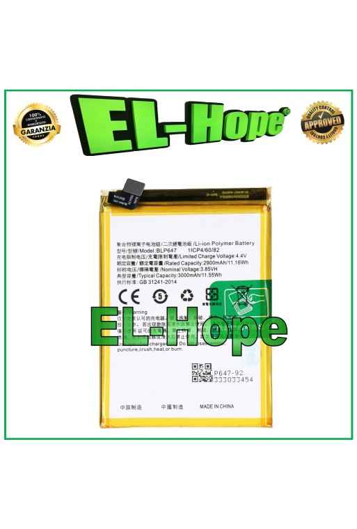 BATTERY BLP647 FOR OPPO A79 CPH2553 3080 mAh QUALITY EQUAL TO ORIGINAL