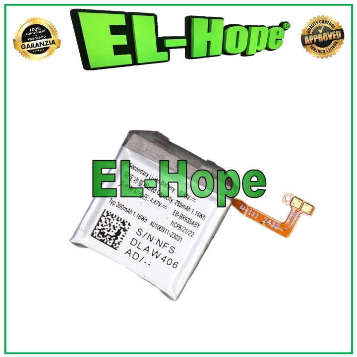 EB-BR935ABY BATTERY FOR SAMSUNG GALAXY WATCH ACTIVE 6 SM-R935 40MM 295 mAh