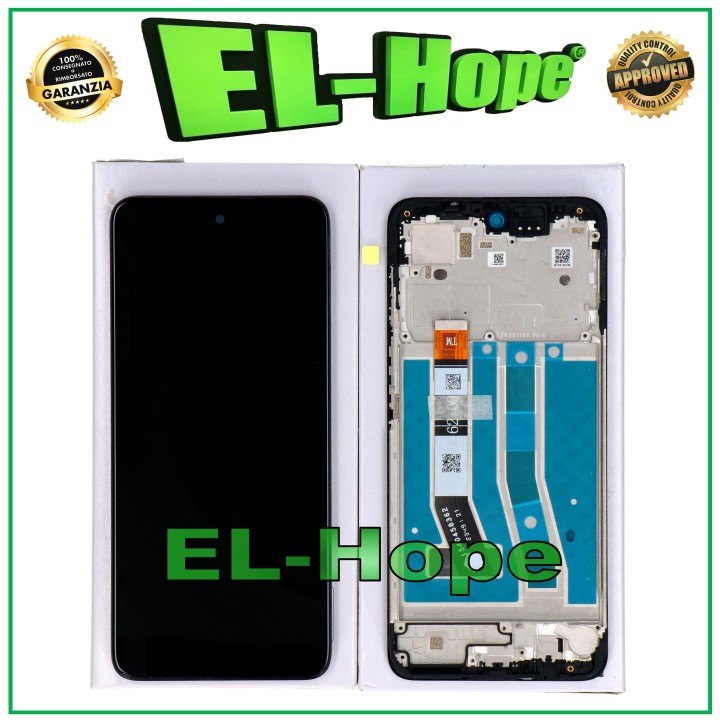 LCD DISPLAY + FRAME ORIGINAL SERVICE MOTOROLA MOTO G54 5G XT2343 TOUCH SCREEN