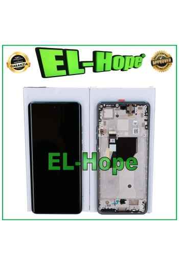TOUCH LCD DISPLAY + ORIGINAL FRAME SERVICE MOTOROLA MOTO EDGE 40 NEO XT2307 BLUE