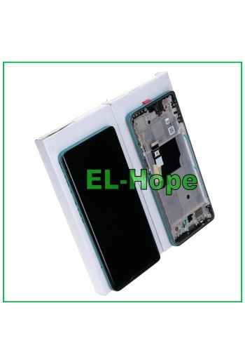 TOUCH LCD DISPLAY + ORIGINAL FRAME SERVICE MOTOROLA MOTO EDGE 40 NEO XT2307 BLUE