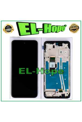 LCD DISPLAY + FRAME ORIGINAL SERVICE MOTOROLA MOTO G53 XT2335 TOUCH SCREEN