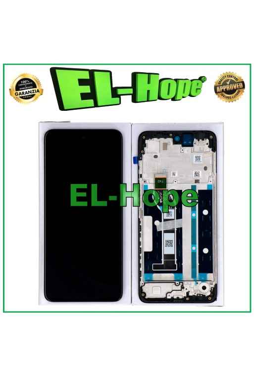 TOUCH SCREEN LCD DISPLAY + ORIGINAL SERVICE FRAME MOTOROLA MOTO E15 4G XT2523-6