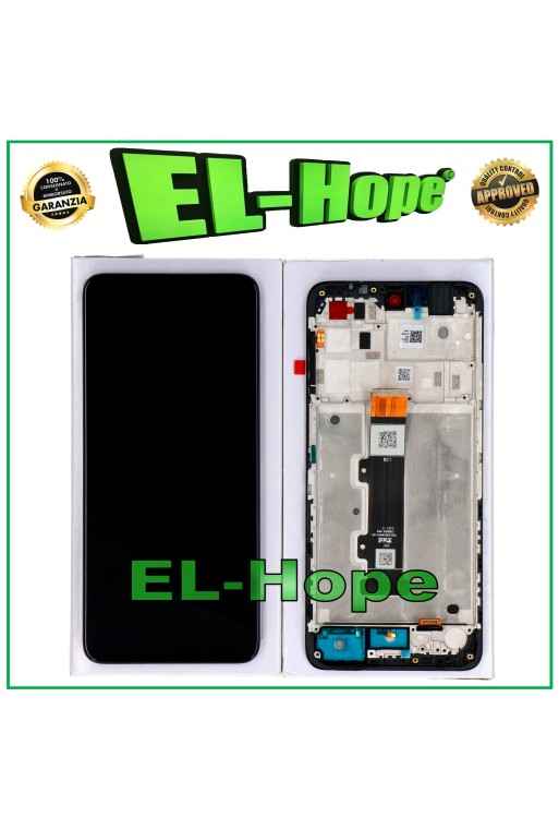 LCD DISPLAY + FRAME ORIGINAL SERVICE MOTOROLA MOTO G22 XT2231 TOUCH SCREEN