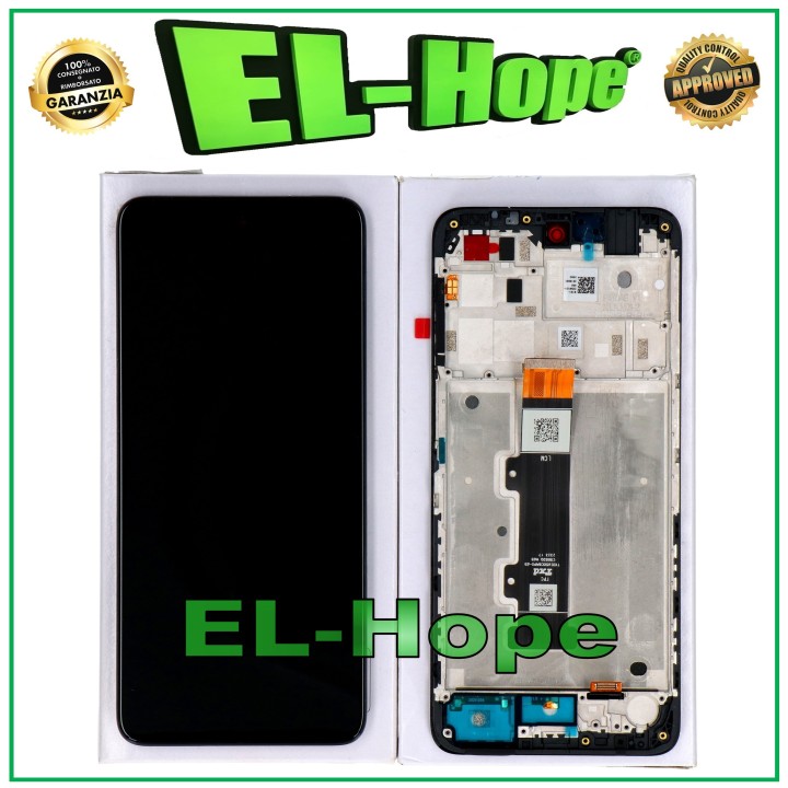 LCD DISPLAY + FRAME ORIGINAL SERVICE MOTOROLA MOTO G22 XT2231 TOUCH SCREEN
