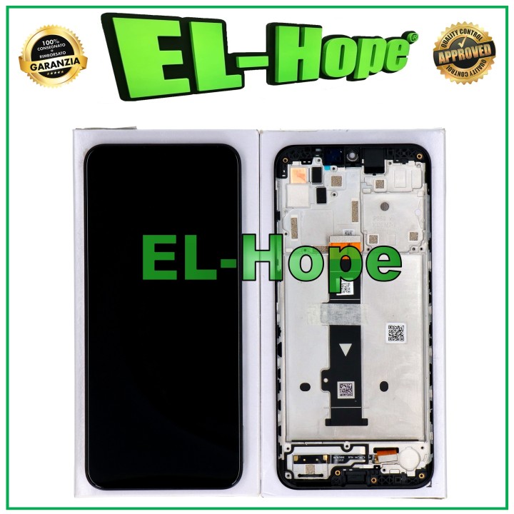 LCD DISPLAY + FRAME ORIGINAL SERVICE MOTOROLA MOTO G10 XT2127 TOUCH SCREEN