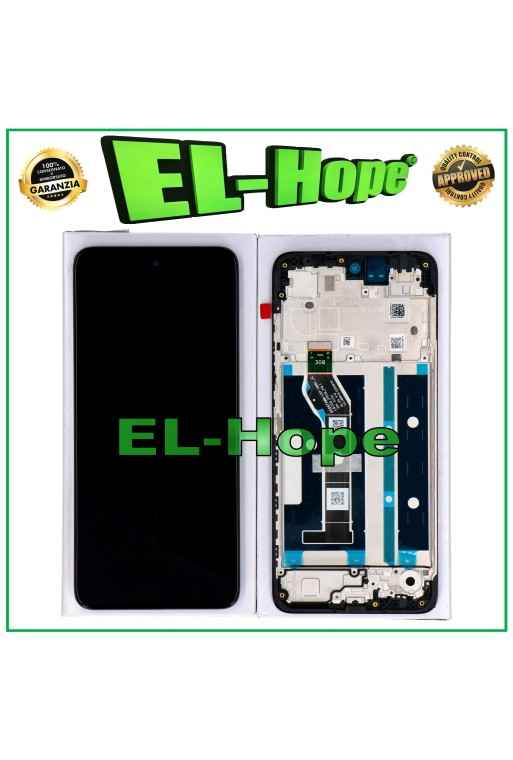 LCD DISPLAY + FRAME ORIGINAL SERVICE MOTOROLA MOTO G15 XT2521 TOUCH SCREEN
