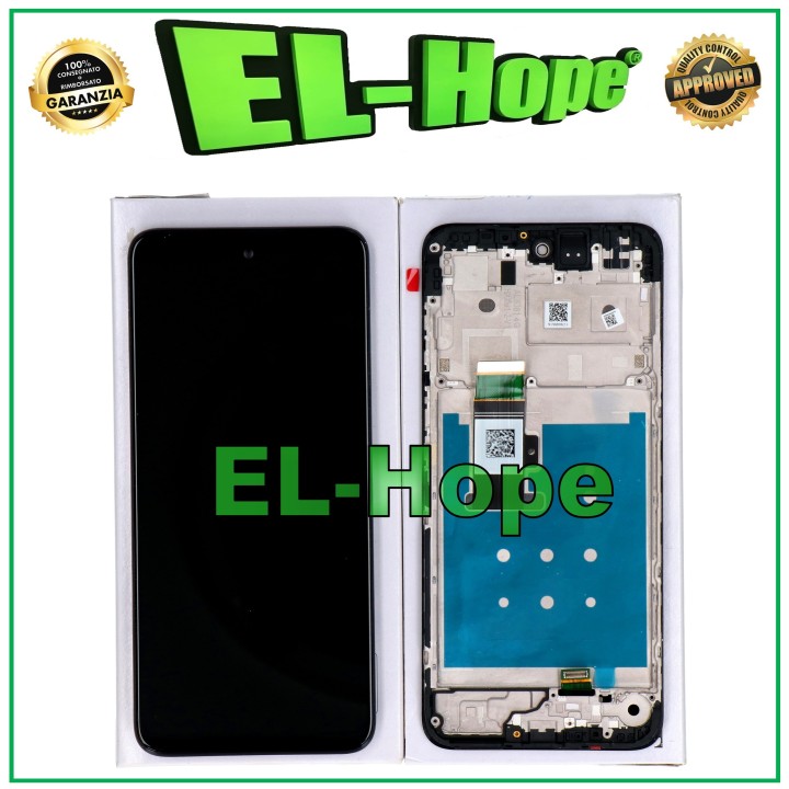 LCD DISPLAY + FRAME ORIGINAL SERVICE MOTOROLA MOTO G13 XT2331 TOUCH SCREEN