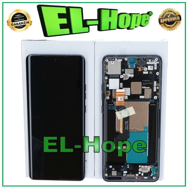 OLED TOUCH FRAME DISPLAY ORIGINAL SERVICE MOTOROLA MOTO EDGE 50 PRO XT2403 BLACK