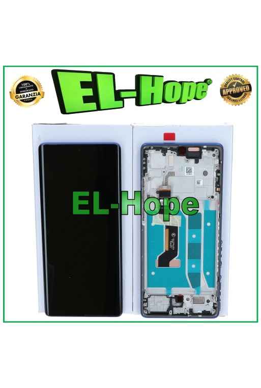 OLED LCD DISPLAY ORIGINAL FRAME SERVICE MOTOROLA MOTO G85 XT2427 TOUCH BLUE