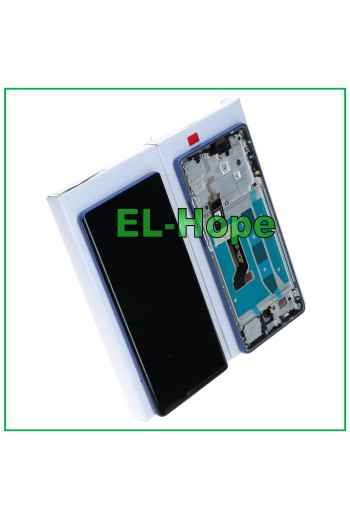 OLED LCD DISPLAY ORIGINAL FRAME SERVICE MOTOROLA MOTO G85 XT2427 TOUCH BLUE