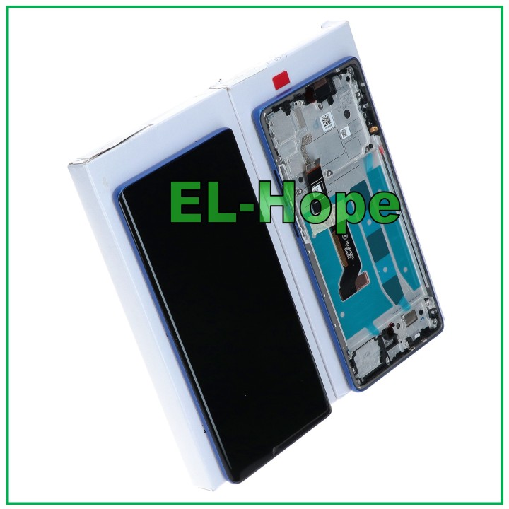 OLED LCD DISPLAY ORIGINAL FRAME SERVICE MOTOROLA MOTO G85 XT2427 TOUCH BLUE