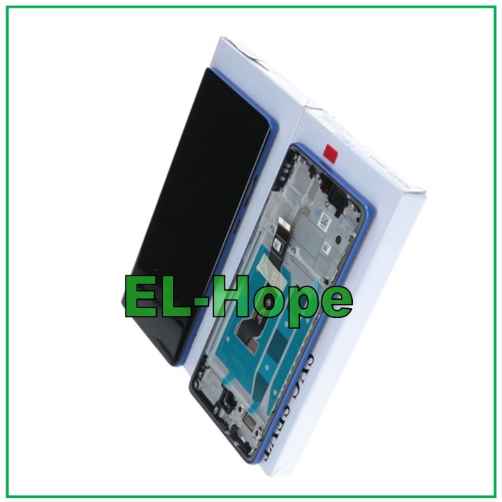 OLED LCD DISPLAY ORIGINAL FRAME SERVICE MOTOROLA MOTO G85 XT2427 TOUCH BLUE