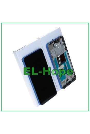 ORIGINAL SERVICE DISPLAY MOTOROLA MOTO EDGE 50 NEO XT2409 TOUCH FRAME BLUE