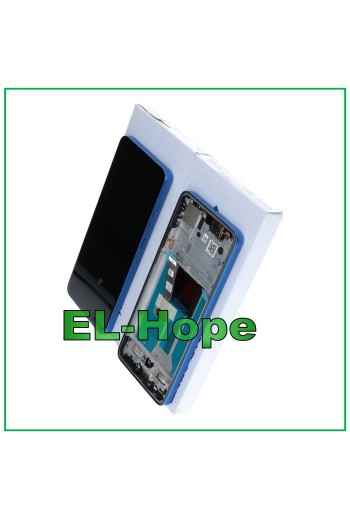 ORIGINAL SERVICE DISPLAY MOTOROLA MOTO EDGE 50 NEO XT2409 TOUCH FRAME BLUE