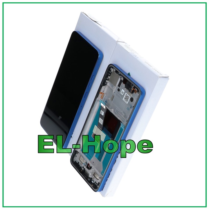 ORIGINAL SERVICE DISPLAY MOTOROLA MOTO EDGE 50 NEO XT2409 TOUCH FRAME BLUE