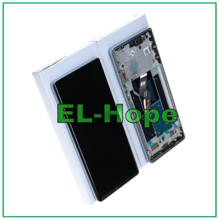 ORIGINAL SERVICE DISPLAY MOTOROLA MOTO EDGE 50 FUSION XT2429 TOUCH FRAME BLUE