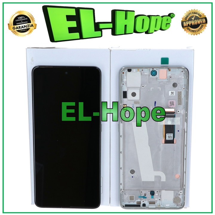 OLED TOUCH FRAME DISPLAY ORIGINAL SERVICE MOTOROLA MOTO EDGE 30 XT2203 SILVER
