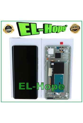 ORIGINAL SERVICE LCD DISPLAY MOTOROLA MOTO EDGE 40 XT2303-2 TOUCH FRAME GREEN