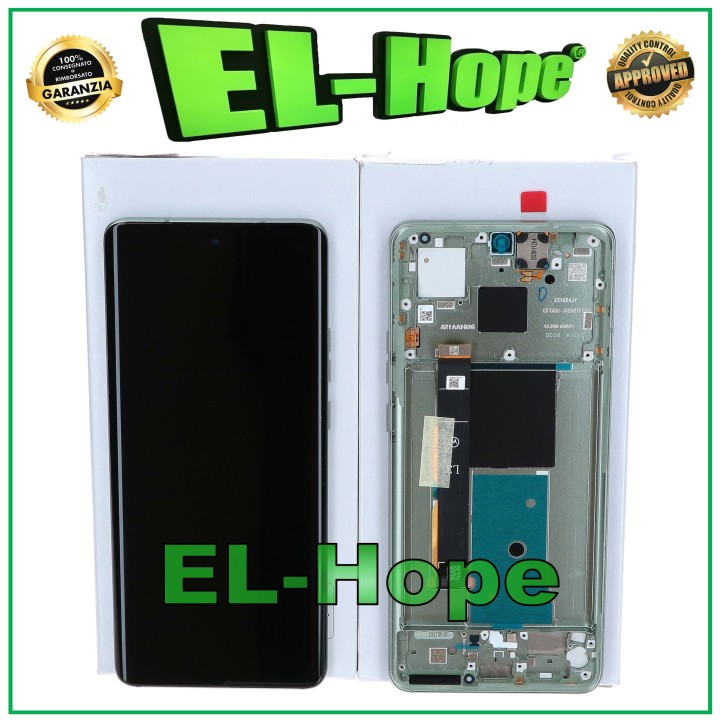 ORIGINAL SERVICE LCD DISPLAY MOTOROLA MOTO EDGE 40 XT2303-2 TOUCH FRAME GREEN