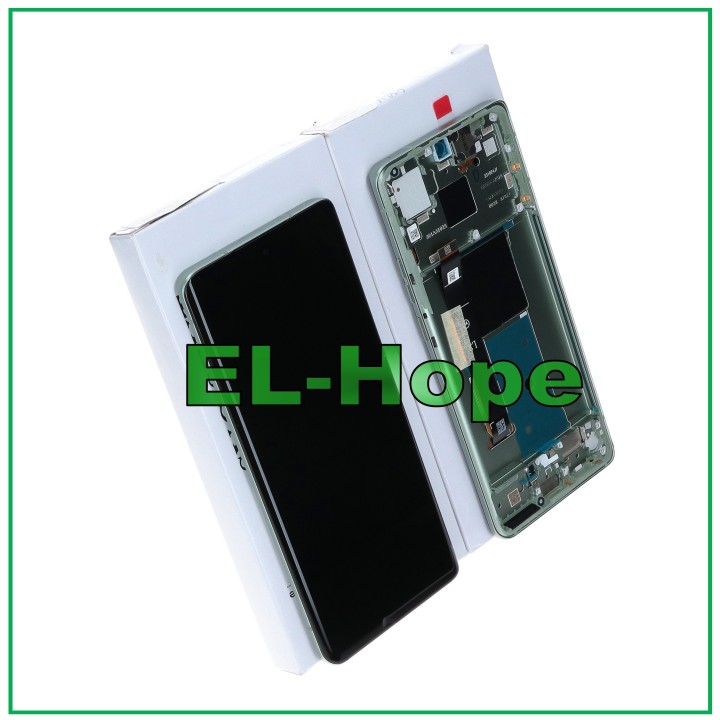 ORIGINAL SERVICE LCD DISPLAY MOTOROLA MOTO EDGE 40 XT2303-2 TOUCH FRAME GREEN