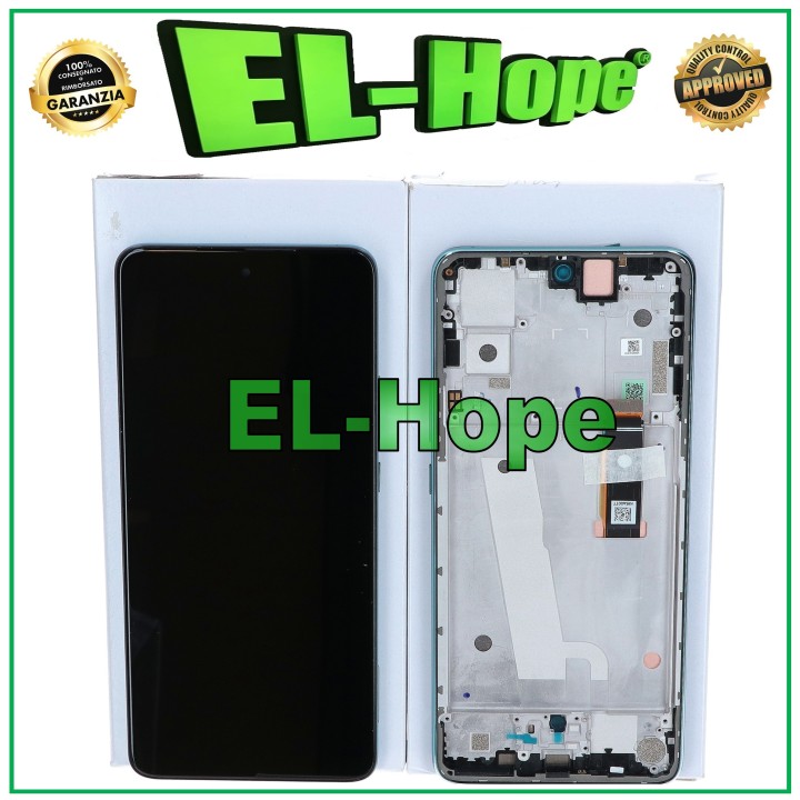 TOUCH DISPLAY FRAME ORIGINAL SERVICE MOTOROLA MOTO EDGE 30 XT2203 AURORA GREEN