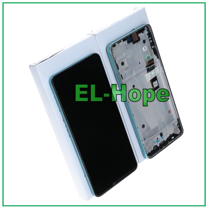 TOUCH DISPLAY FRAME ORIGINAL SERVICE MOTOROLA MOTO EDGE 30 XT2203 AURORA GREEN