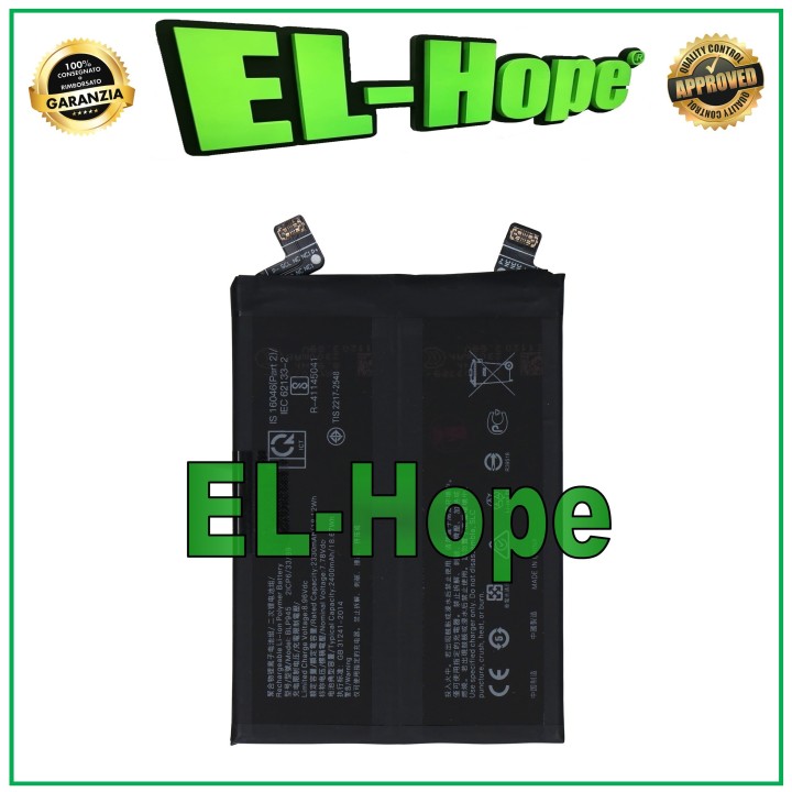 BATTERY BLP945 FOR ONEPLUS 10T CPH2415 CPH2413 4800 mAh EQUAL TO ORIGINAL