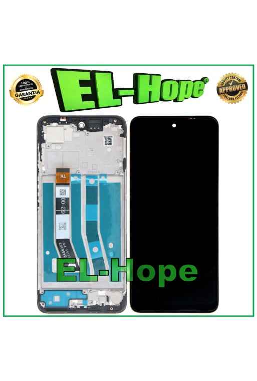LCD DISPLAY + FRAME FOR MOTOROLA MOTO G55 XT2435 TOUCH SCREEN GLASS SCREEN 