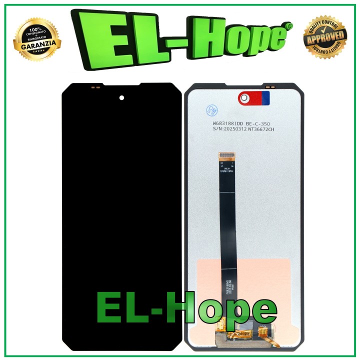 LCD DISPLAY FOR OUKITEL WP27 TOUCH SCREEN GLASS SCREEN ASSEMBLED