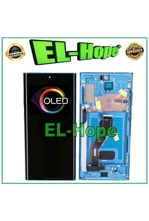 OLED FRAME + TOUCH LCD DISPLAY FOR SAMSUNG GALAXY NOTE 10 PLUS SM N975 N976 BLUE