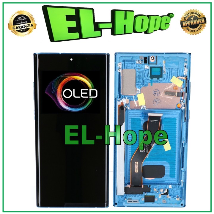 OLED FRAME + TOUCH LCD DISPLAY FOR SAMSUNG GALAXY NOTE 10 PLUS SM N975 N976 BLUE