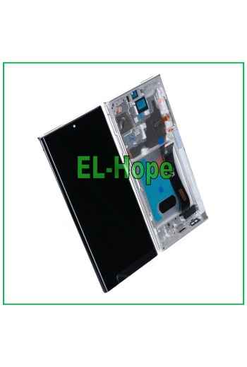OLED FRAME + TOUCH LCD DISPLAY FOR SAMSUNG GALAXY NOTE 20 ULTRA N985 N986 WHITE