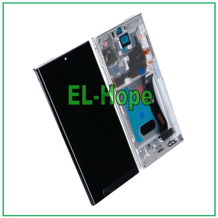 OLED FRAME + TOUCH LCD DISPLAY FOR SAMSUNG GALAXY NOTE 20 ULTRA N985 N986 WHITE