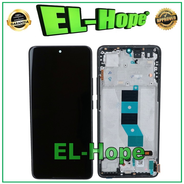 TFT FRAME LCD DISPLAY FOR XIAOMI REDMI NOTE 14 5G 24094RAD4G TOUCH SCREEN BLACK
