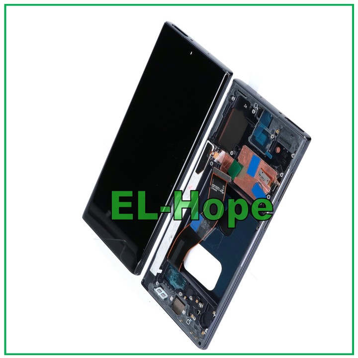 OLED FRAME LCD DISPLAY + TOUCH SCREEN FOR SAMSUNG GALAXY NOTE 10 SM N970 F BLACK