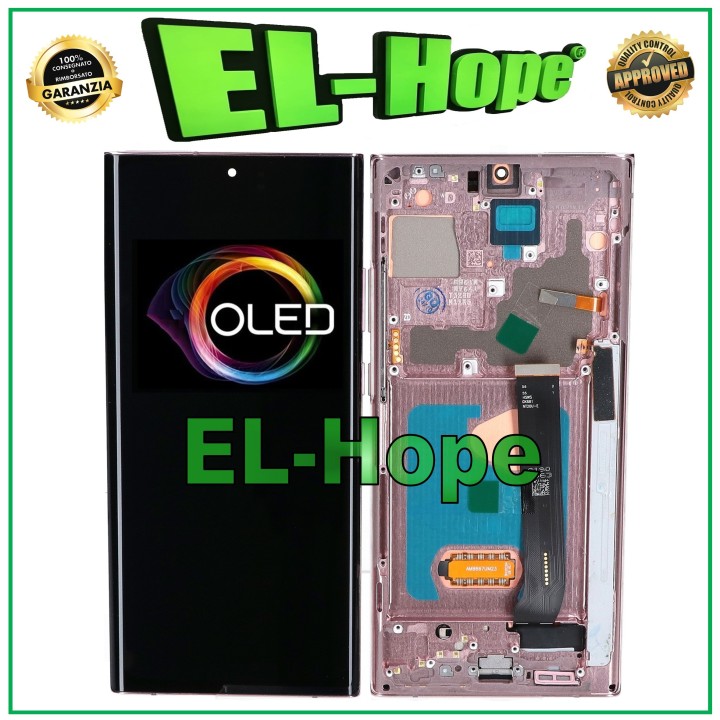 OLED FRAME + TOUCH LCD DISPLAY FOR SAMSUNG GALAXY NOTE 20 ULTRA N985 N986 BRONZE