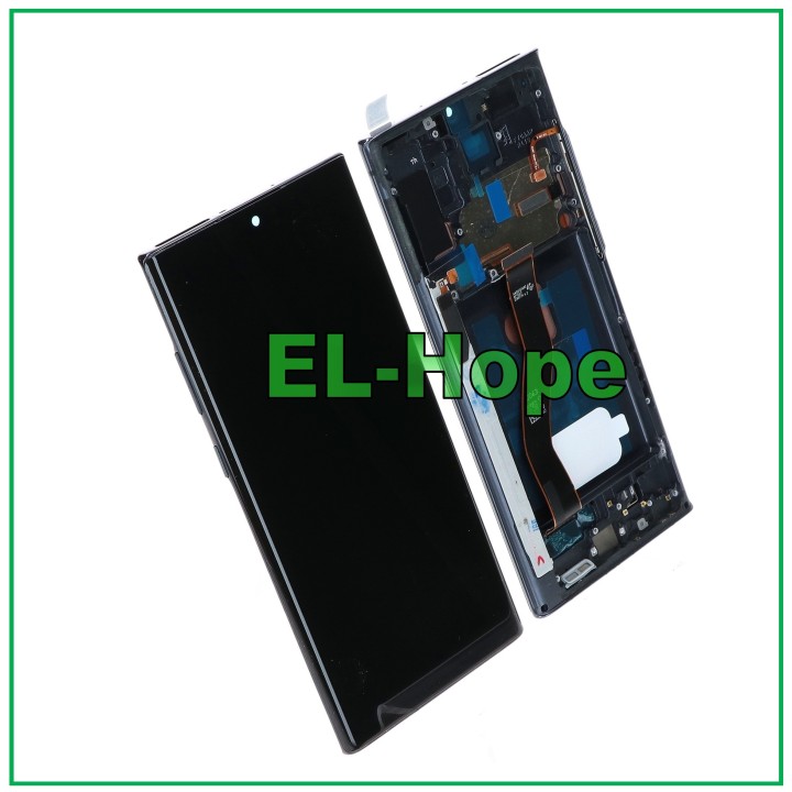 OLED FRAME + TOUCH LCD DISPLAY FOR SAMSUNG GALAXY NOTE 10 PLUS SM N975 N976 BLACK