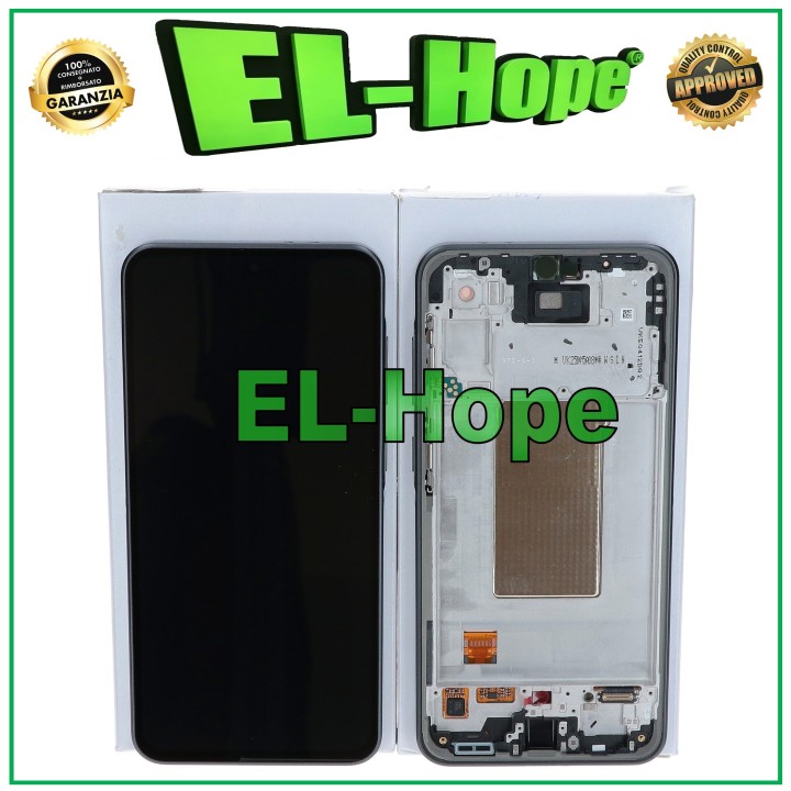 ORIGINAL TOUCH DISPLAY SERVICE SAMSUNG A36 5G 2025 SM-A366 BLACK GH82-36841A