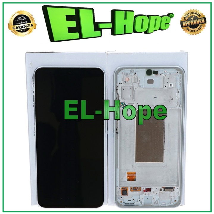 ORIGINAL TOUCH DISPLAY SERVICE SAMSUNG A36 5G SM-A366 WHITE SILVER GH82-36841B